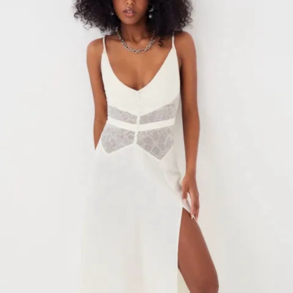 FOR LOVE AND LEMONS JANET MIDI DRESS LNWOT